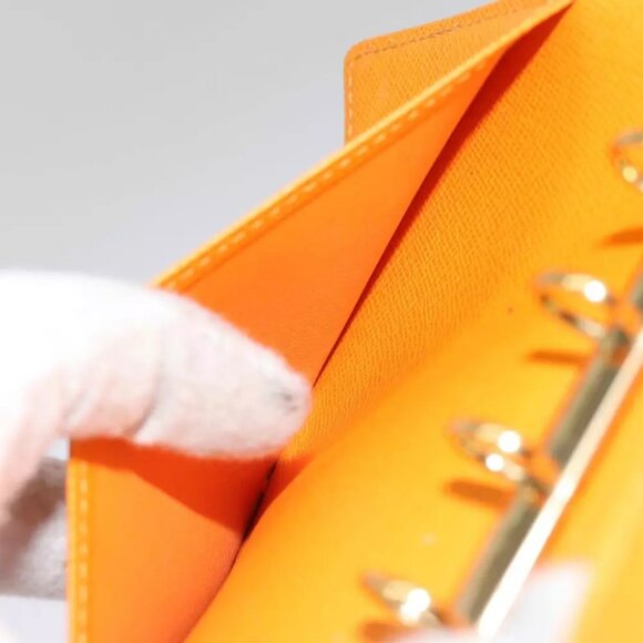 LOUIS VUITTON Epi Agenda PM Day Planner Cover Orange Mandarin - Picture 14 of 16